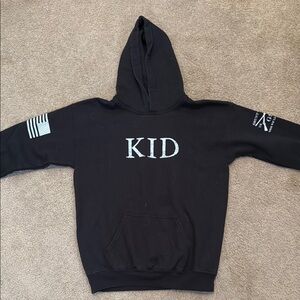 Grunt Style Black Hoodie Sweatshirt Casual Wear